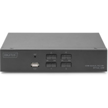Switch Digitus DIGITUS KVM switch, 4K60HZ, 4x1 DP input, 1x DP USB output