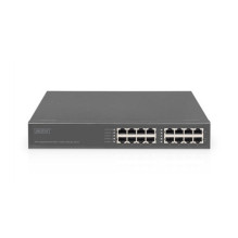 Switch Digitus 8-Port Gigabit PoE Switch + 250W Injector Black Switch Digitus 8-Port Gigabit PoE Switch + 250W Injector Black