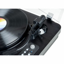 THOMSON patefonas su įmontuotais garsiakalbiais, vinilo įrašymas į USB, Black TT650BT THOMSON patefonas su įmontuotais garsiakalbiais, vinilo įrašymas į USB, Black TT650BT