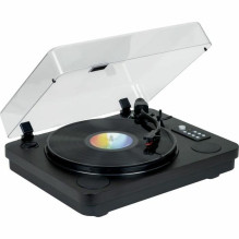 THOMSON BT RECORD PLAYER WITH BUILT-IN SPEAKERS RECORD VINYL TO USB BLACK TT650BT THOMSON BT RECORD PLAYER WITH BUILT-IN SPEAKERS RECORD VINYL TO USB BLACK TT650BT