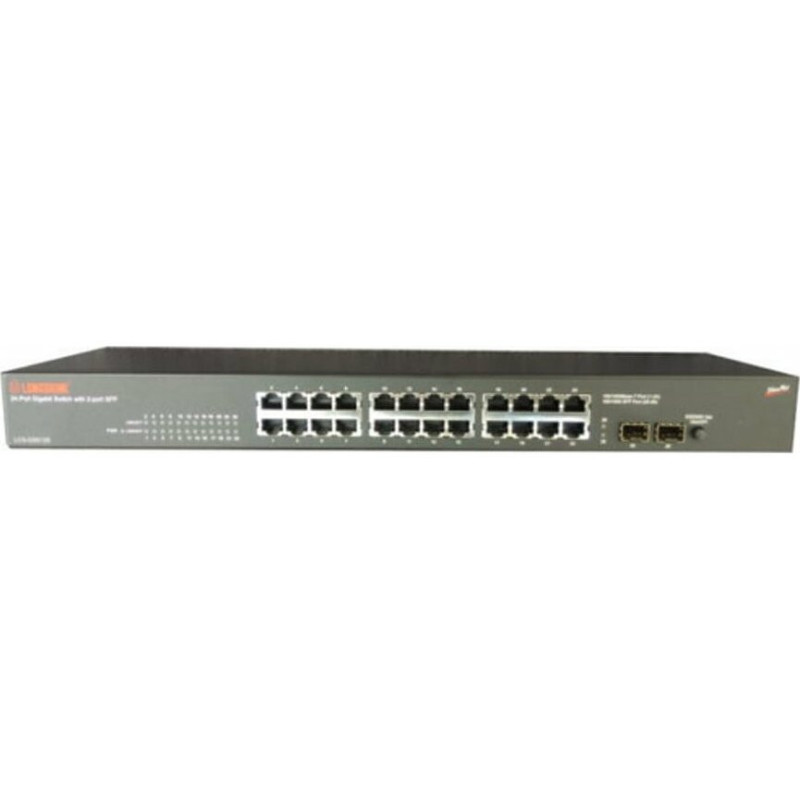 Slēdzis Longshine Switch 48,3cm 24x GE GS9126 2x mini-GBIC