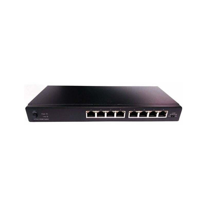 Switch Longshine Switch LCS-2.5GS7108 8*2.5G mazumtirdzniecībai