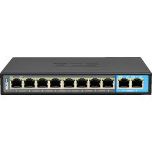 BCS-B-SP0802G BCS BASIC Switch 8x PoE, 2xRJ45 Gigabit BCS-B-SP0802G BCS BASIC Switch 8x PoE, 2xRJ45 Gigabit