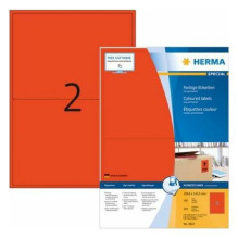 HERMA Labels A4 red...