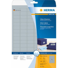 HERMA Stickers A4 silver...