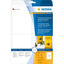 HERMA Label transparent A4...