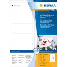 Herma Removable stickers...