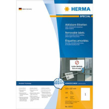 HERMA Stickers A4 white...