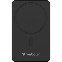 Verbatim „Essential“ belaidė magnetinė išorinė baterija 10000mAh Juoda 32227 Verbatim „Essential“ belaidė magnetinė išorinė baterija 10000mAh Juoda 32227