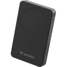 Verbatim „Essential“ belaidė magnetinė išorinė baterija 10000mAh Juoda 32227 Verbatim „Essential“ belaidė magnetinė išorinė baterija 10000mAh Juoda 32227