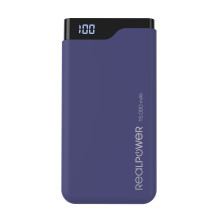 RealPower Powerbank PB-15000C Navy Blue 15.000mAh
