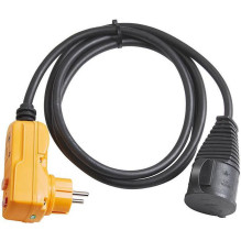 Extension cord Brennenstuhl FI IP44 2m, Black (1160370)