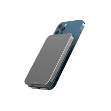 RealPower Powerbank PB-5000 MAG grau 5.000mAh RealPower Powerbank PB-5000 MAG grau 5.000mAh