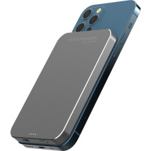 RealPower Powerbank PB-5000 MAG grau 5.000mAh RealPower Powerbank PB-5000 MAG grau 5.000mAh