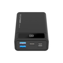 RealPower Powerbank PB-20k PD Juoda 20.000mAh RealPower Powerbank PB-20k PD Juoda 20.000mAh