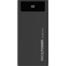 RealPower Powerbank PB-20k PD Black 20.000mAh RealPower Powerbank PB-20k PD Black 20.000mAh
