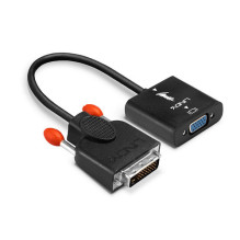LINDY DVI-D auf VGA Adapteris DVI-D St VGA-Buchse, maks. 1200p LINDY DVI-D auf VGA Adapteris DVI-D St VGA-Buchse, maks. 1200p