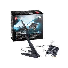 Tinklo plokštė MSI Herald BE9400 WiFi 7 PCIe