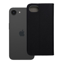Atverčiamas dėklas, skirtas iPhone 16e (SE 4 2025), skirtas jautriai knygai, juodas Atverčiamas dėklas, skirtas iPhone 16e (SE 4 2025), skirtas jautriai knygai, juodas