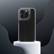 Dėklas, skirtas iPhone 17 Pro / 18 Pro Matrix, juodas Dėklas, skirtas iPhone 17 Pro / 18 Pro Matrix, juodas