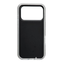 Case for iPhone 17 Pro Max / 18 Pro Max Teddy Bear silver