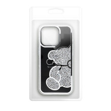Case for iPhone 17 Pro / 18 Pro Teddy Bear silver