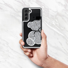 Case for Samsung S25 FE / S26 FE Teddy Bear silver Case for Samsung S25 FE / S26 FE Teddy Bear silver