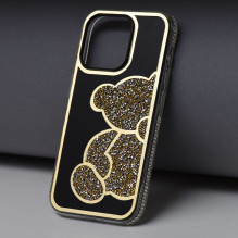 Case for iPhone 17 Pro / 18 Pro Teddy Bear gold Case for iPhone 17 Pro / 18 Pro Teddy Bear gold