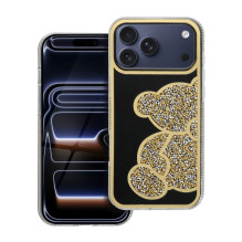 Dėklas, skirtas iPhone 17 Pro Max / 18 Pro Max Teddy Bear gold Dėklas, skirtas iPhone 17 Pro Max / 18 Pro Max Teddy Bear gold