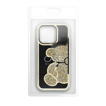 Dėklas, skirtas iPhone 17 Pro Max / 18 Pro Max Teddy Bear gold Dėklas, skirtas iPhone 17 Pro Max / 18 Pro Max Teddy Bear gold
