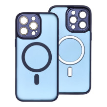 Case for iPhone 17 Pro Max / 18 Pro Max Variete Mag Cover compatible with MagSafe navy blue