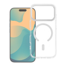 Dėklas, skirtas iPhone 17 Pro / 18 Pro Frame Skaidrus hibridinis Mag Dėklas compatible su skaidriu „MagSafe“ Dėklas, skirtas iPhone 17 Pro / 18 Pro Frame Skaidrus hibridinis Mag Dėklas compatible su skaidriu „MagSafe“
