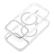 Case for iPhone 17 Pro / 18 Pro Frame Clear Hybrid Mag Cover compatible with MagSafe transparent Case for iPhone 17 Pro / 18 Pro Frame Clear Hybrid Mag Cover compatible with MagSafe transparent