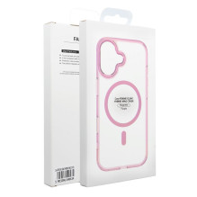 Case for Samsung S25 FE / S26 FE Frame Clear Hybrid Mag Cover compatible with MagSafe powder pink Case for Samsung S25 FE / S26 FE Frame Clear Hybrid Mag Cover compatible with MagSafe powder pink