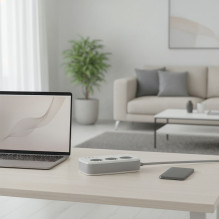 Ilgintuvas Forcell F-Energy 3 lizdai + USB C 30W + 3 x USB A QC3.0 PD + WiFi Tuya, „SmartLife“, „Alexa“ 10A 2500W VT-PS0 Ilgintuvas Forcell F-Energy 3 lizdai + USB C 30W + 3 x USB A QC3.0 PD + WiFi Tuya, „SmartLife“, „Alexa“ 10A 2500W VT-PS0