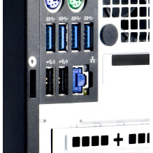 SmartKeeper Basic "RJ45 Port" blokatorius dunkelblau 10 vnt. + raktas