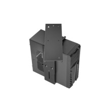 Equip PC holder for under-desk mounting 360° 10Kg Black retail