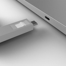 LINDY USB C tipo prievado raktas su 4 užraktais, baltas LINDY USB C tipo prievado raktas su 4 užraktais, baltas