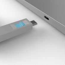 LINDY USB Type C port lock Blue