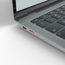 LINDY USB C tipo prievado spyna orange 10 vnt.