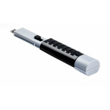 SmartKeeper Bazinis „RJ45 prievado“ blokatorius, juodas, 10 vnt. + raktas