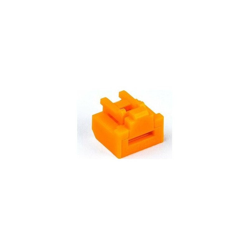 Smartkeeper SMARTKEEPER Basic RJ45 prievadų blokatorius 100 - 100x kištukas, oranžinis