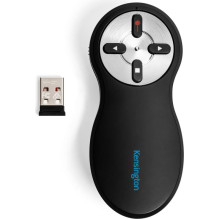 Wireless presenter with red...