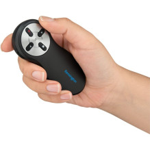 Wireless presenter with red laser