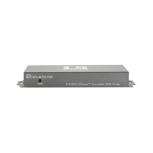 LevelOne HDMI raidītājs Cat5 2xRJ45 / HDMI / AUX 60.00m grey LevelOne HDMI raidītājs Cat5 2xRJ45 / HDMI / AUX 60.00m grey