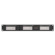 Rackmount.IT komplekts Apple Mac Mini M4 x 3 montāžai serveru skapī Rackmount.IT komplekts Apple Mac Mini M4 x 3 montāžai serveru skapī