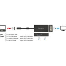 Stotis / replikatorius Delock USB-C (63925)