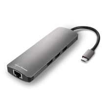 Stacija / replikators Sharkoon Combo Adapter USB-C