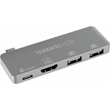 TERRATEC Adapteris Connect C4 USB-C – USB-C PD / HDMI / USB3.0