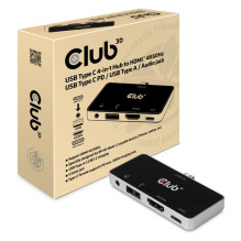 Club3D USB-C 4in1 hub HDMI...